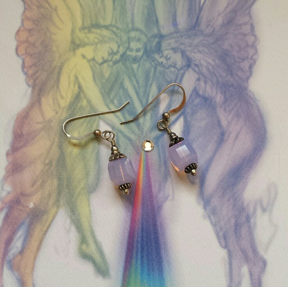 Jewelry - ●$SALE☆●2 for $10 Irridescent simulated moonstone